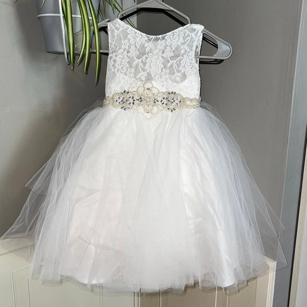 Miniature bride dress